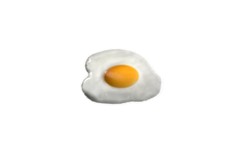 Free Fried Egg 3D Model