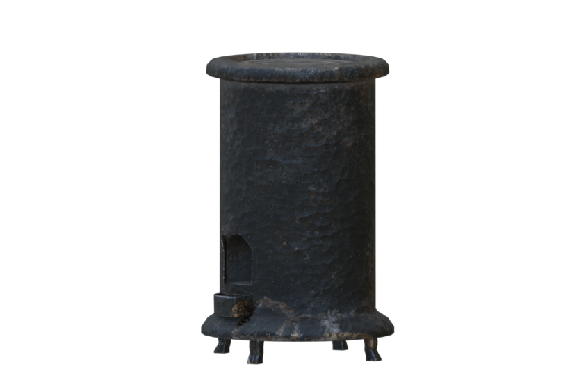alchemy lab furnace stove 3d model
