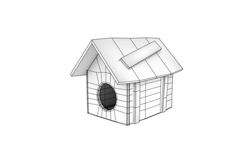 Low Poly Dog House - Image 5