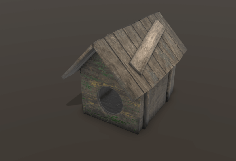 Low Poly Dog House - Image 6