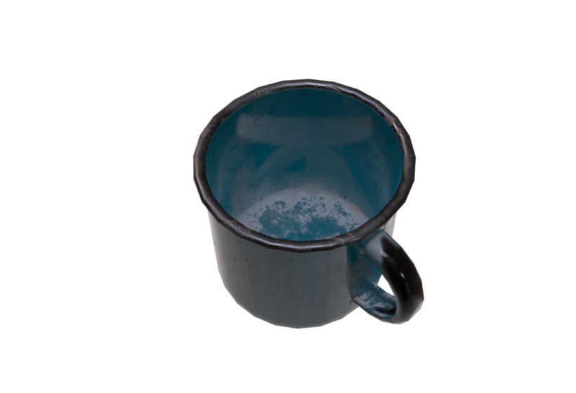 Old Low Poly Enamel Mug - Image 5
