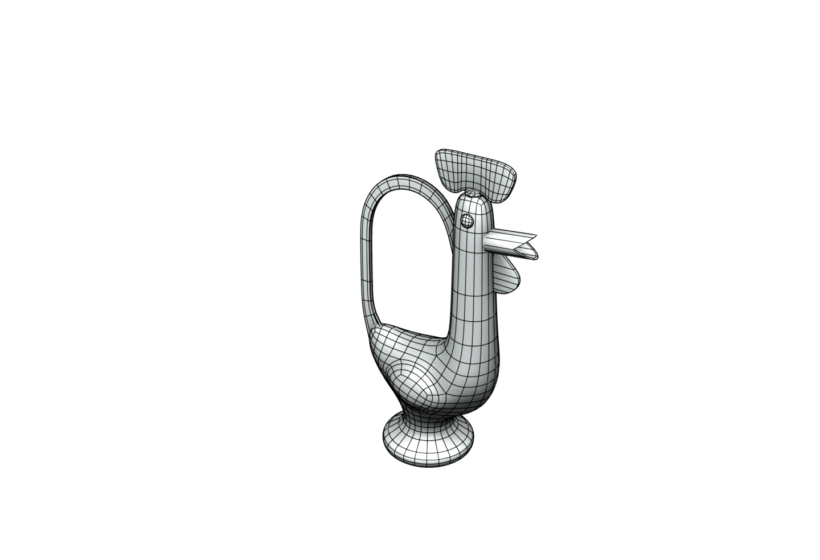 hen_rooster_vintage_70s_80s_watering_can_3d_model_wireframe_preview