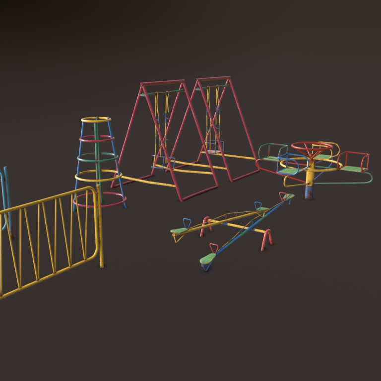 3d playground game assets for Cryengine