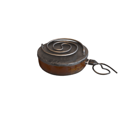 PBR vintage cooking stove kitchen equipment 3D model low poly game ready prev8 brown ver