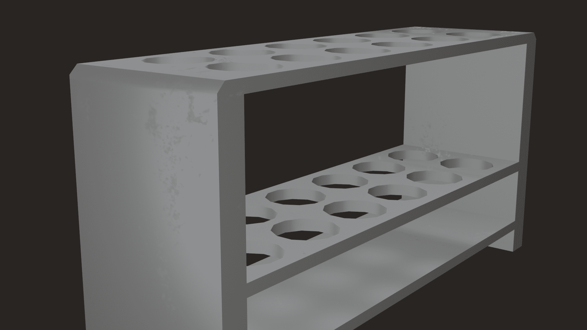 Laboratory Test Tubes & Stands Pack 9 3d_test_tube_lab_stand_glass