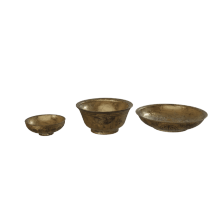 middle-eastern persian 3d model pack with 3 bowl dishes