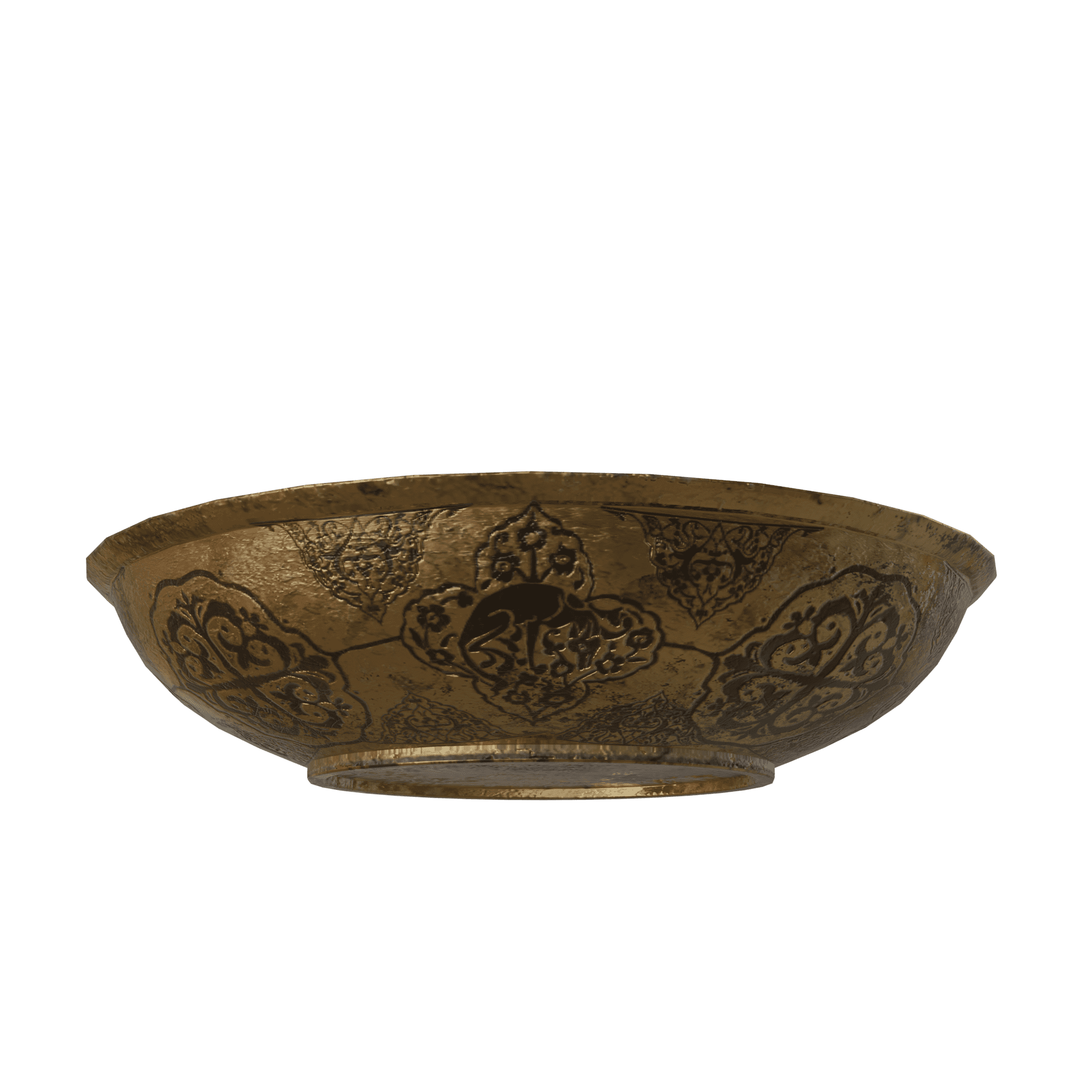 Middle Eastern Persian Dish Game Model Pack 12 Closeup of a 3D model prop of a middle eastern persian dish