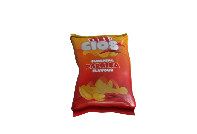paprika crisps game ready asset 3D low poly prev3 red