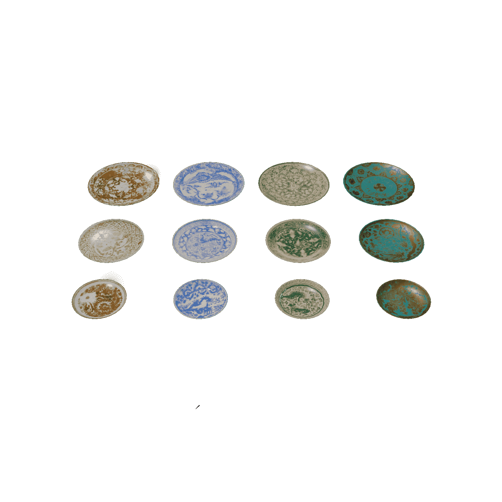 Persian Plates – Game Ready Asset Pack