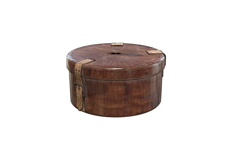 Old Wooden Casket - Image 3