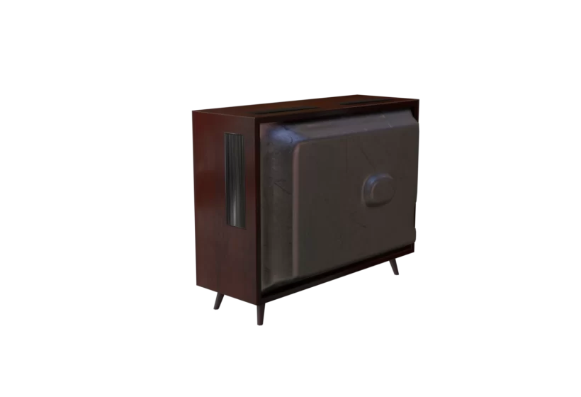 retro TV prev2 back view