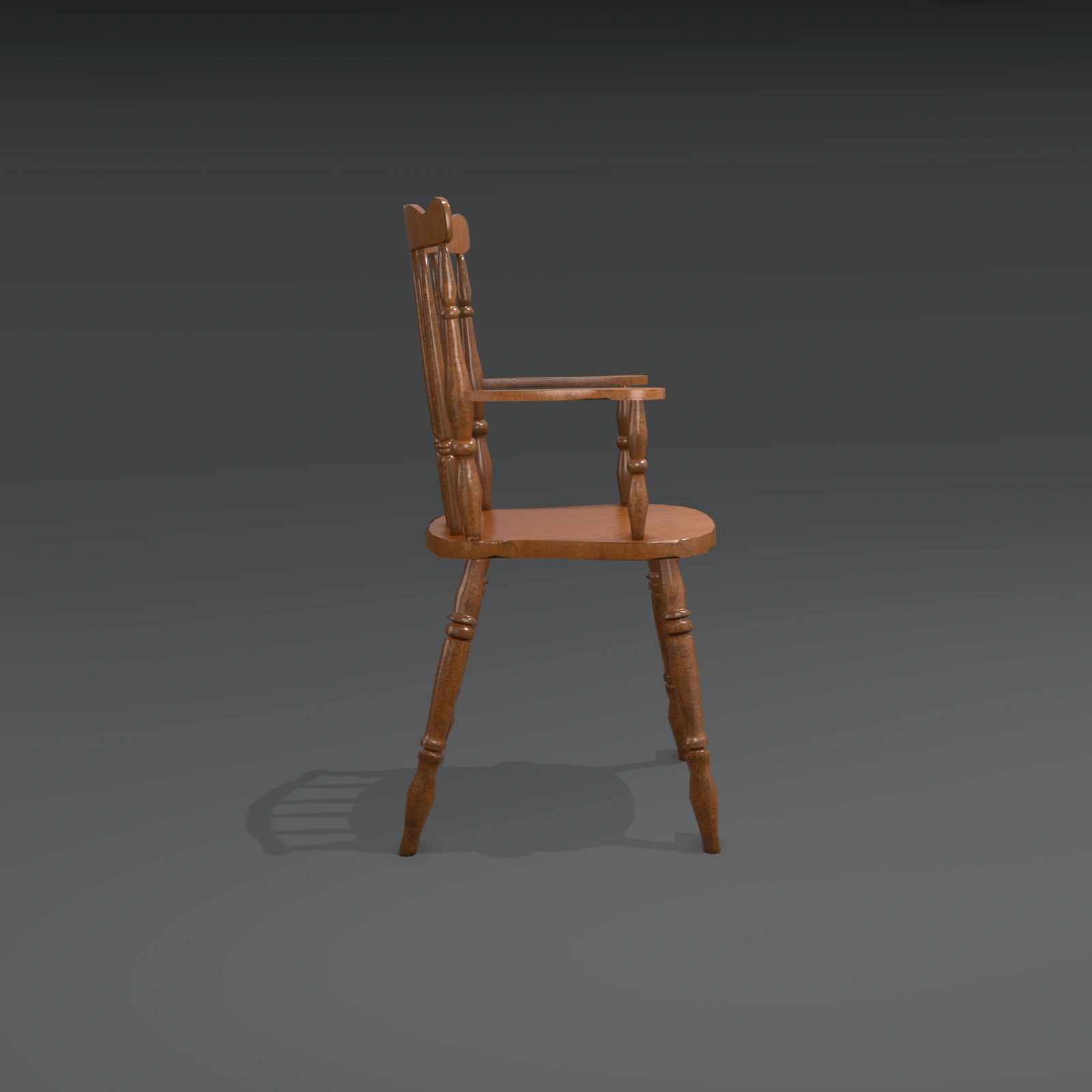 Vintage Classic Wooden Chair – 1962