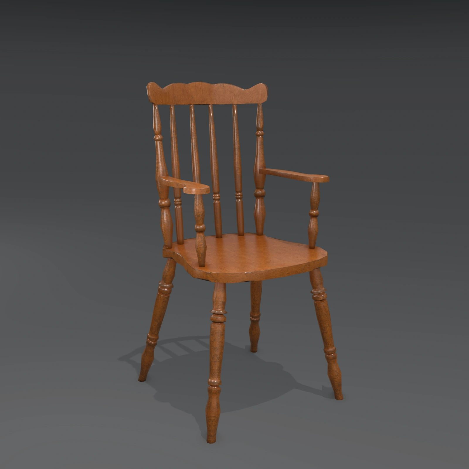 Vintage Classic Wooden Chair – 1962