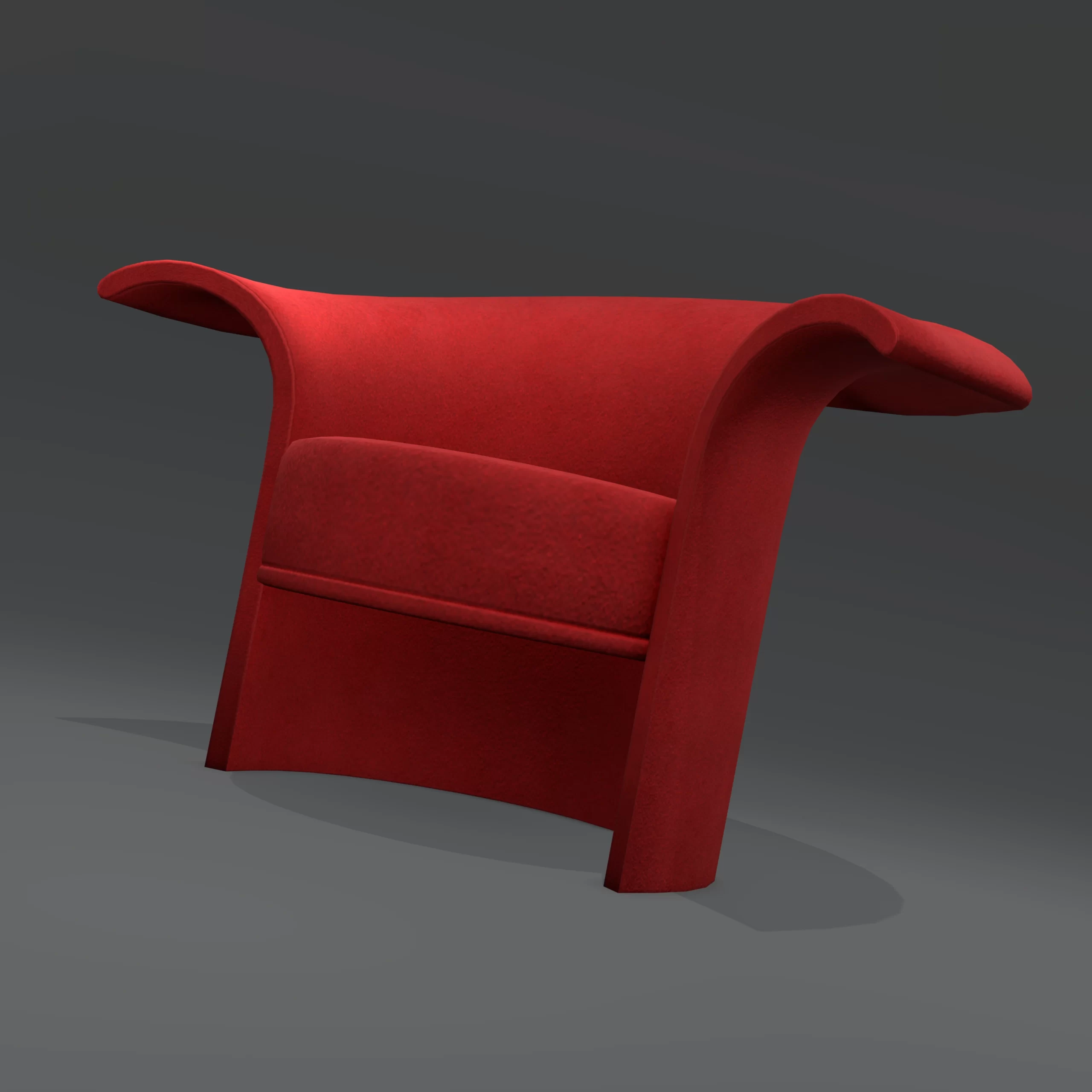 Red Lounge Chair – 1962