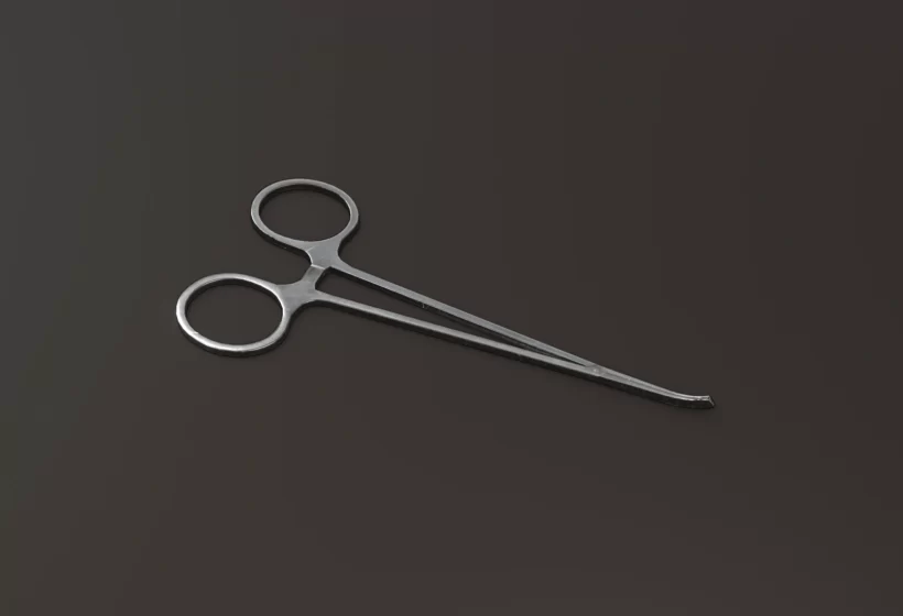 game ready surgical instrument scissors foreceps 3D model