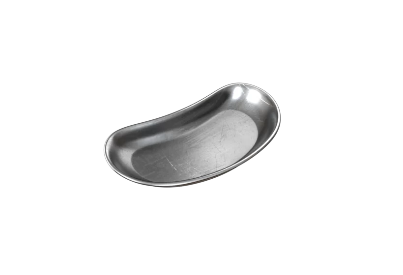 A lab surgical medical kidney dish 3D model game asset