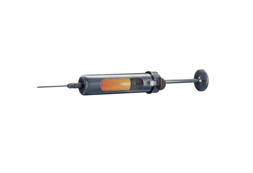 metal syringe game asset PBR low poly 3D model prev2