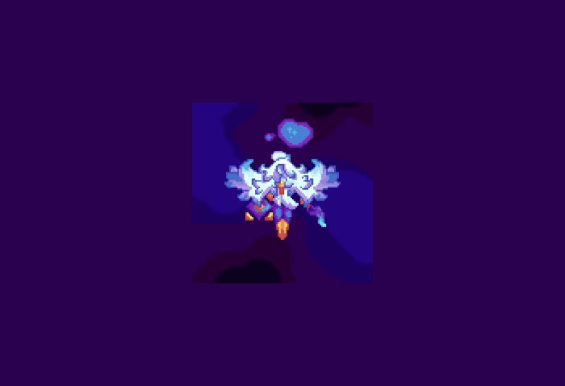 Blue Light Reavealed a White Angel