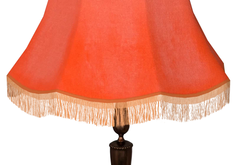 victorian floor lamp game ready asset low poly Cryengine Blender Unreal closeup prev4