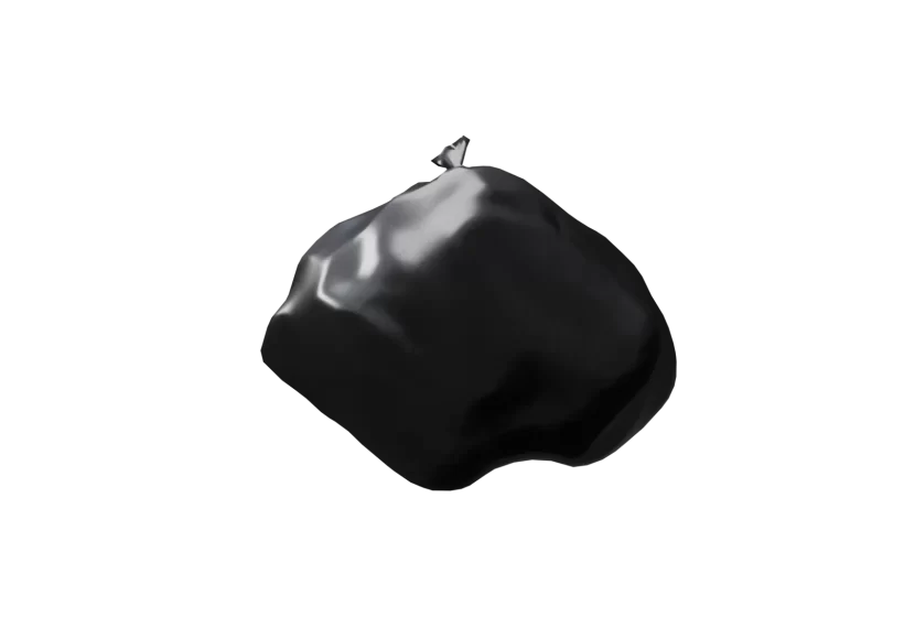 3d trashbag blender low poly_prev3