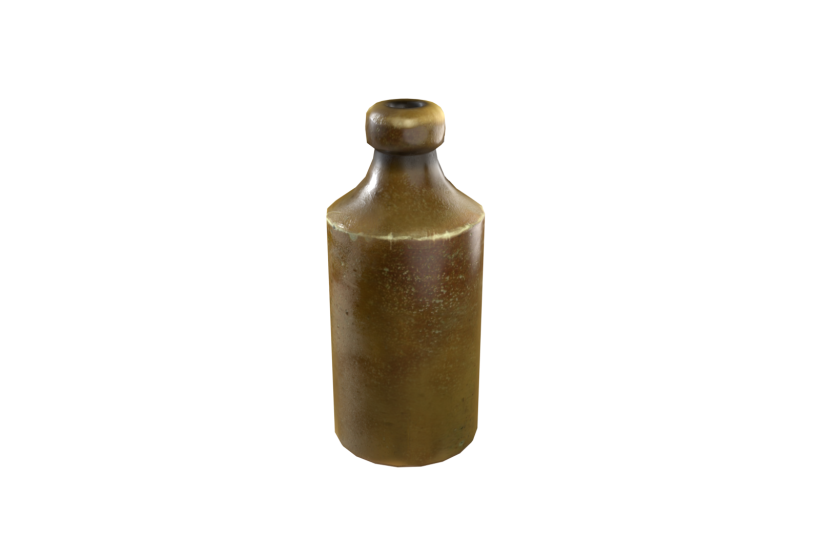 alchemy bottle 3D model game prop Cryengine Blender Unreal prev2