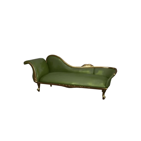 Victorian renaissance classic sofa 3D model low poly game ready Cryengine