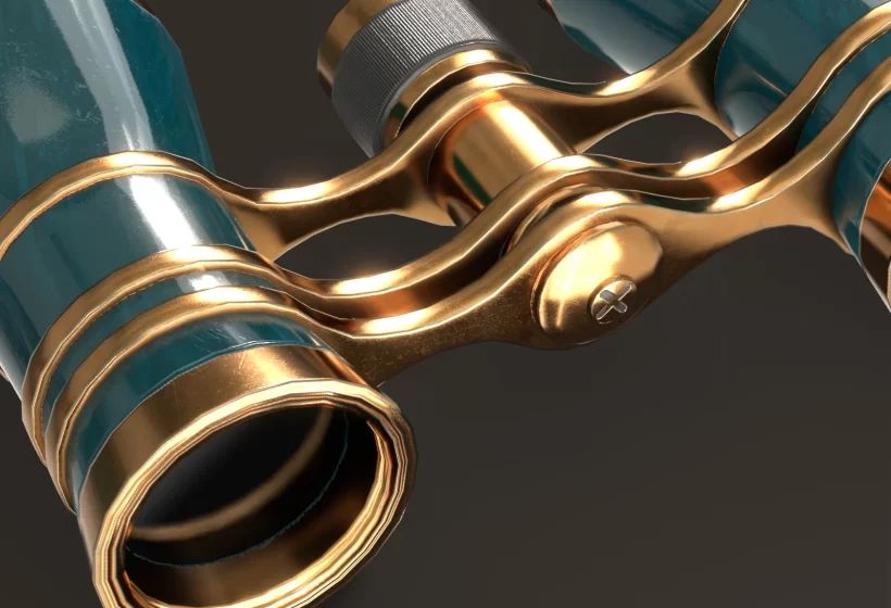 blue opera theatre glasses model for download