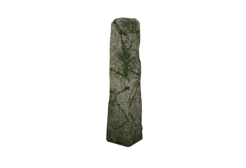 An ancient Celtic stone 3d model low poly game ready preview 1