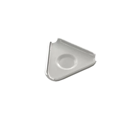 ceramic triangle ashtray 3D model