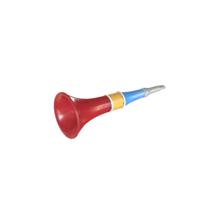 horn trumpet toy 3D model low poly Blender game ready